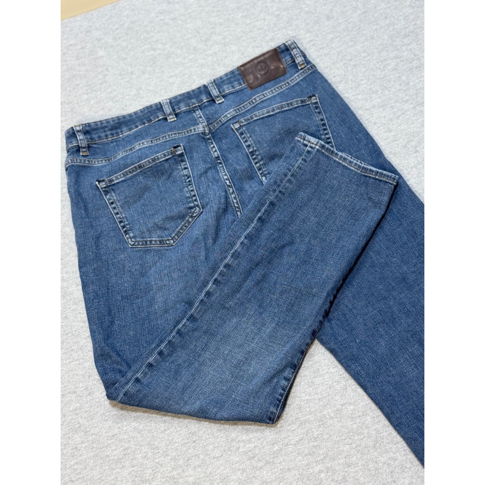 Peter Millar Mens 36/30 Straight Leg Jeans Medium Wash Blue Denim Made in Turkey